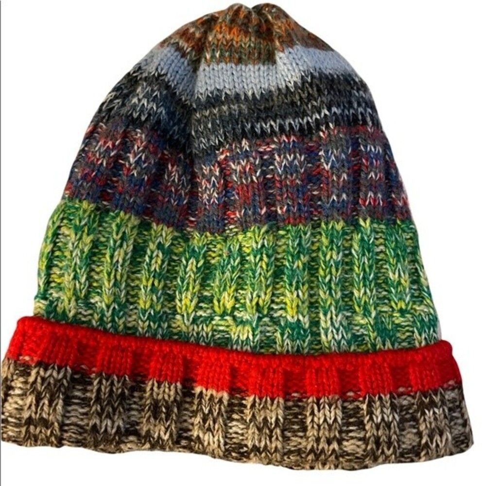 Knitted Beanie. Multi Color. Unisex